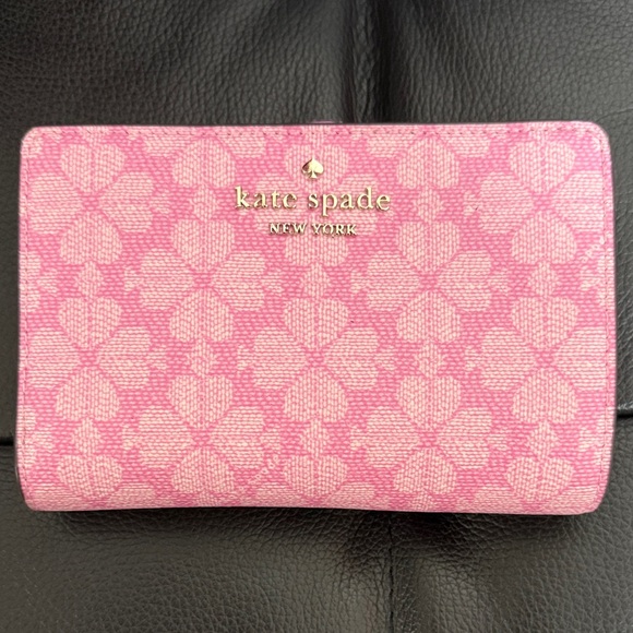 kate spade Handbags - Kate Spade Pink Floral Pattern Spade Wallet